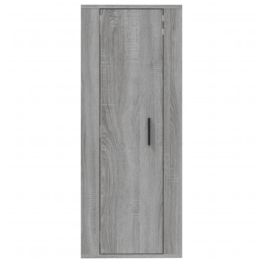 NNEVL Wall Mounted TV Cabinet Grey Sonoma 40x34.5x100 cm