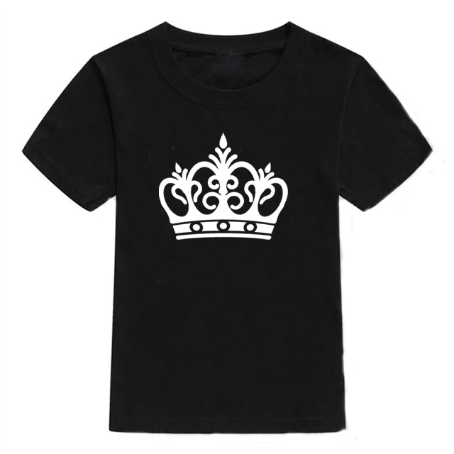 Children's Cotton Skull Print T-shirt 2-10Y