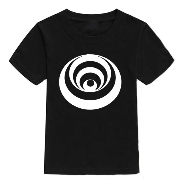 Children's Cotton Skull Print T-shirt 2-10Y