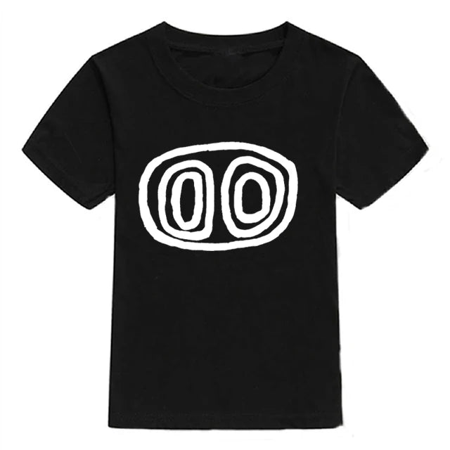 Children's Cotton T-Shirt Skull Print 2-10Y 2024