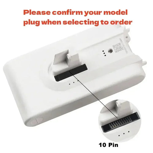 (Origin) 5000mAh Li ion Battery for Dreame V8 V10Pro V9P XR VVN3 VVN5 Handheld Cordless Vacuum Cleaner Parts Replacement Battery