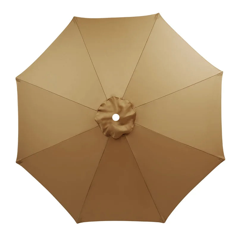 2/2.7/3m Garden Umbrella Cover Waterproof Beach Canopy Outdoor Garden UV Protection Parasol Sunshade Umbrella Replacement Cover