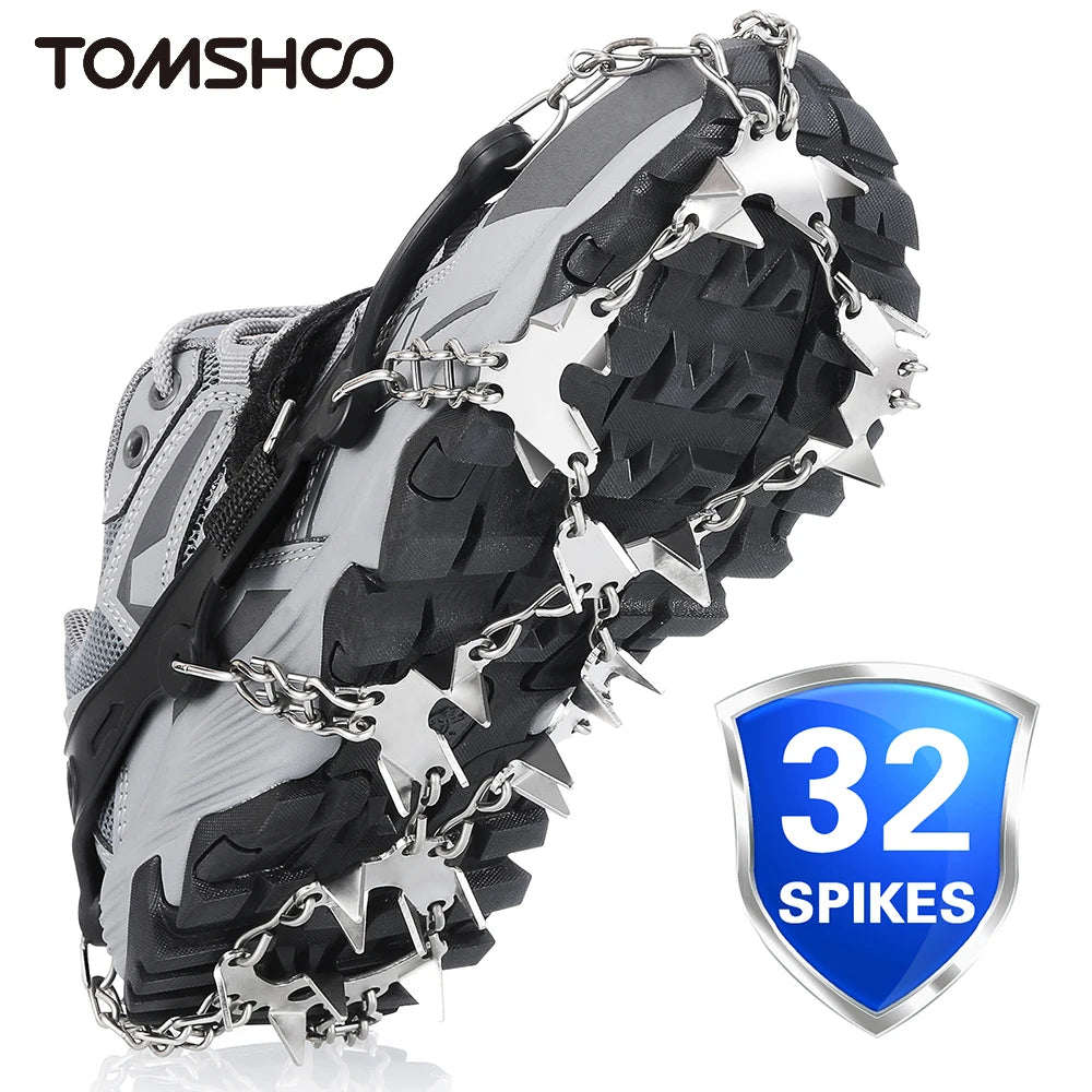 Ice Gripper Spike 32 Teeth Anti Slip Crampons