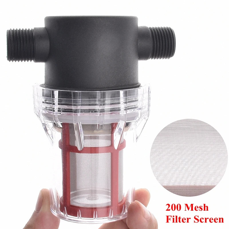 1/2" 3/4" 1" Garden Watering Irrigation Filter Aquarium Water Pump Inlet Water 30-200 Mesh Strainer Household Water Pipe Filter