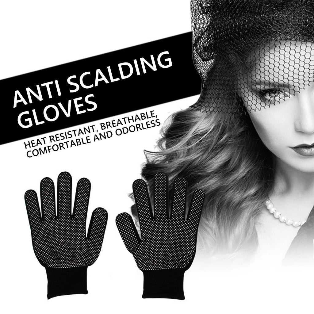 Hair Straightener Heat Resistant Gloves