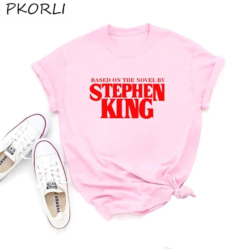 Stephen King T-Shirt Harajuku Horror Tee