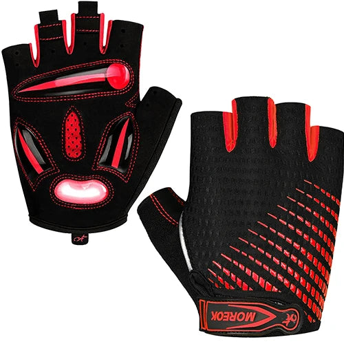 Bike Gloves 5MM Gel Pads Shock-Absorbing
