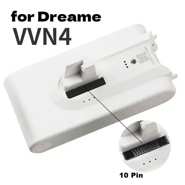 (Origin) 5000mAh Li ion Battery for Dreame V8 V10Pro V9P XR VVN3 VVN5 Handheld Cordless Vacuum Cleaner Parts Replacement Battery