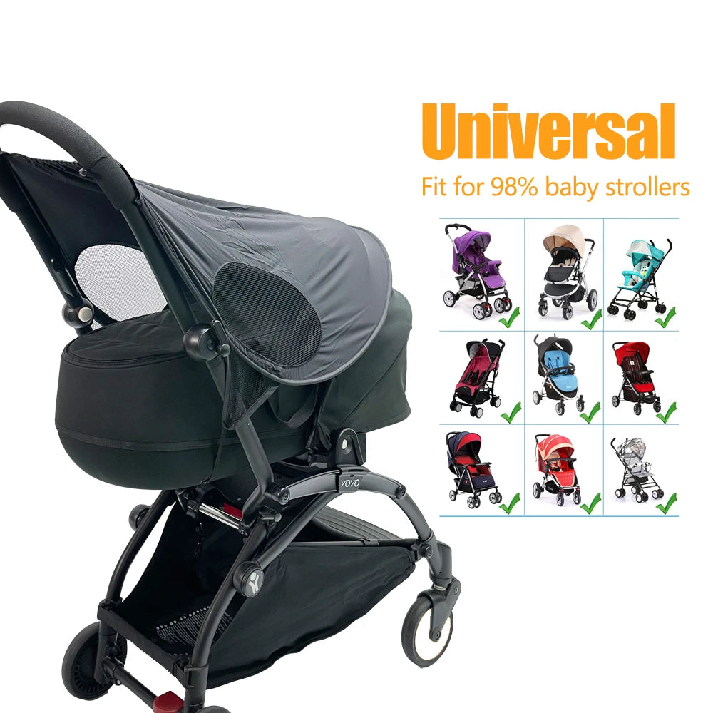 Universal Stroller Sun Cover UPF 50+