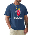 fashion mens t-shirt Saab logo products T-Shirt Short t-shirt cat shirts tops sweat shirts Short sleeve tee men graphic t shirts