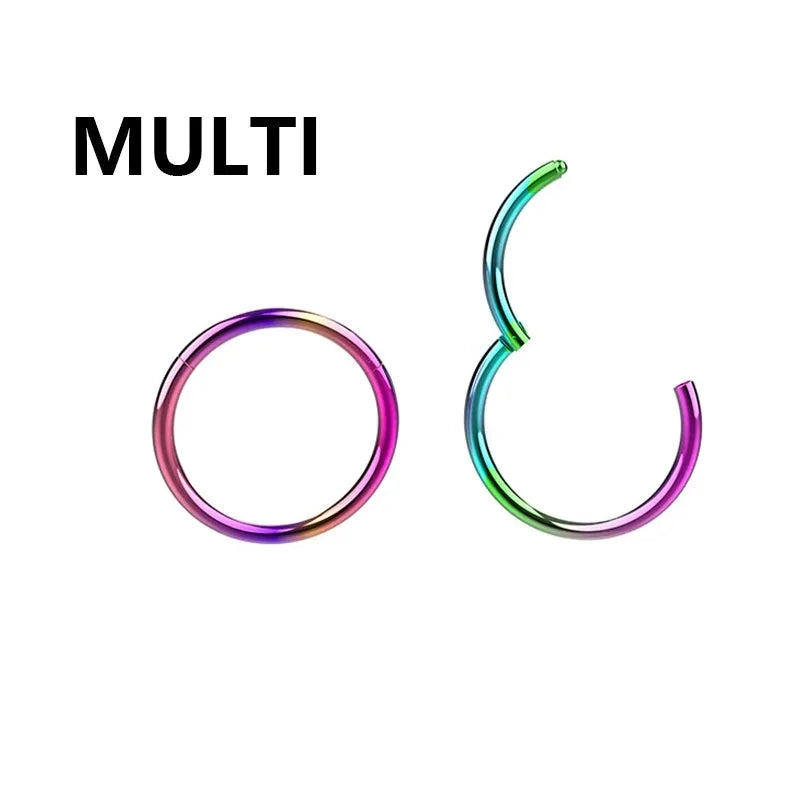 Stainless Steel Hoop Piercing - Nose, Septum & Cartilage