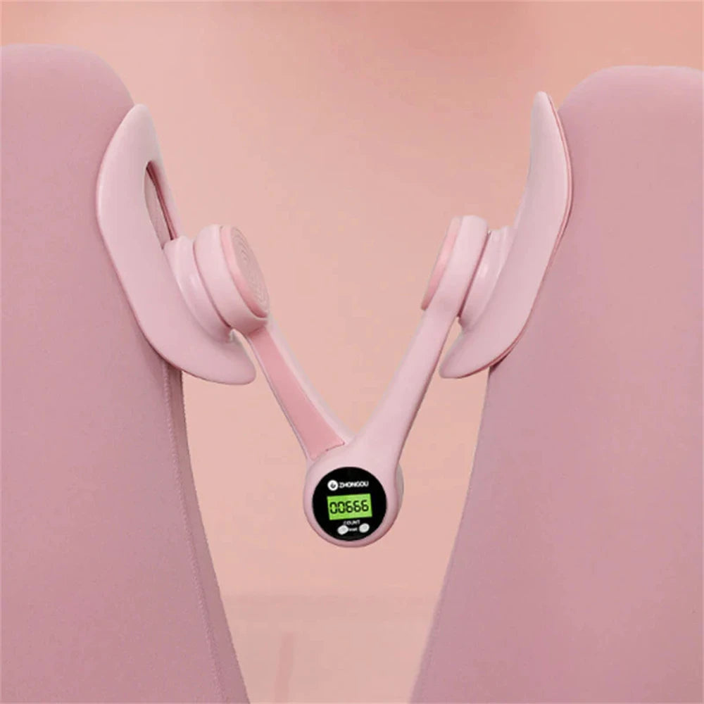  Portable Hip Trainer Adjustable Multifunctional Counting Non-Slip Comfortable Pelvic Floor Muscle Trainer  Trimmer Inner Thigh