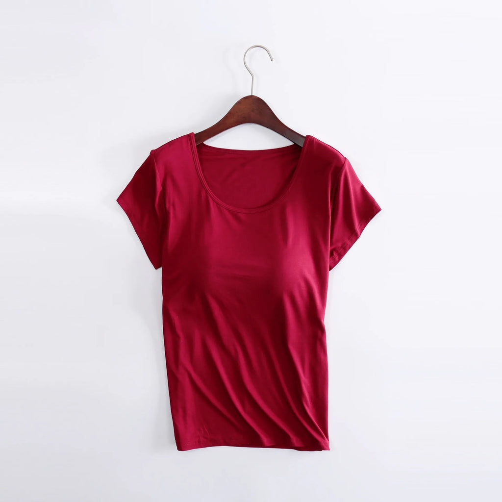 Women's Summer Pajama Top Short Sleeve M-4XL