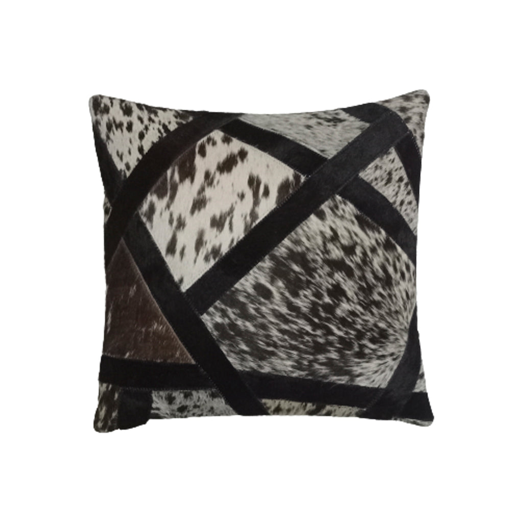 Cowhide -Leather- Cotton-Seed- Cushion- Cover